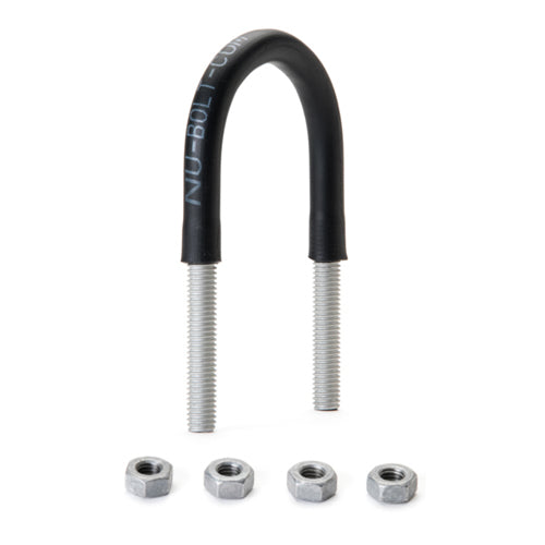 36 in Galvanized U-Bolt with Polyshrink 4 nuts – I-Rod Store