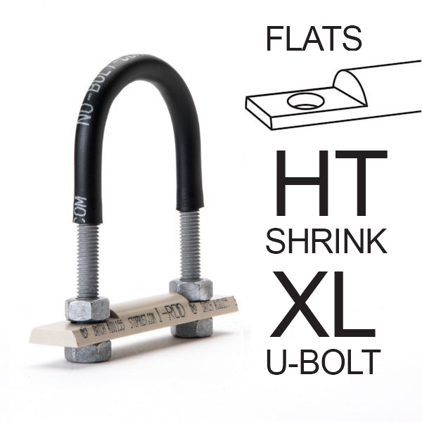 3 in Galvanized Nu-Bolt XL, Non-Gripping with I-Rod Peek