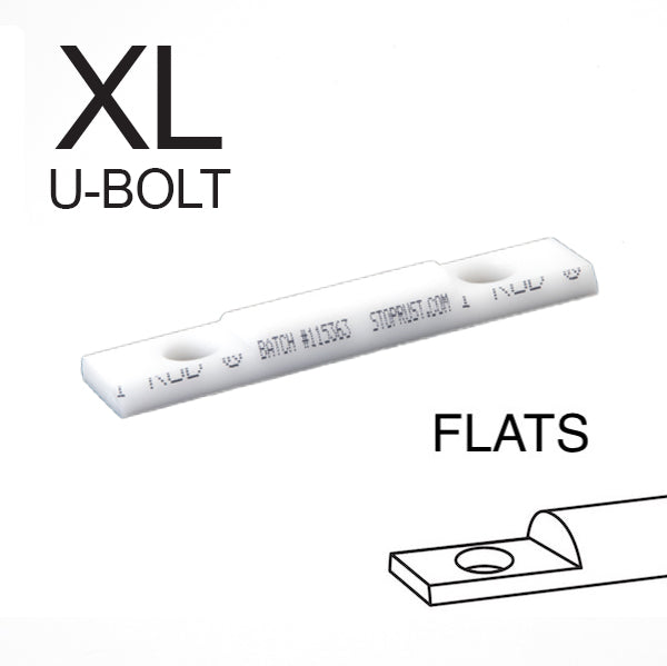 Drilled I-Rod for 1.50 in pipe XL U-bolt, Non-Gripping